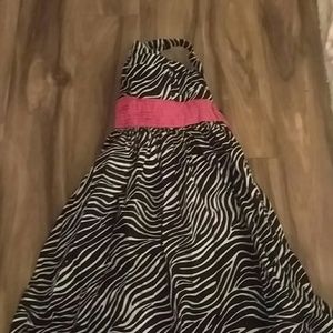 Dress zebra print